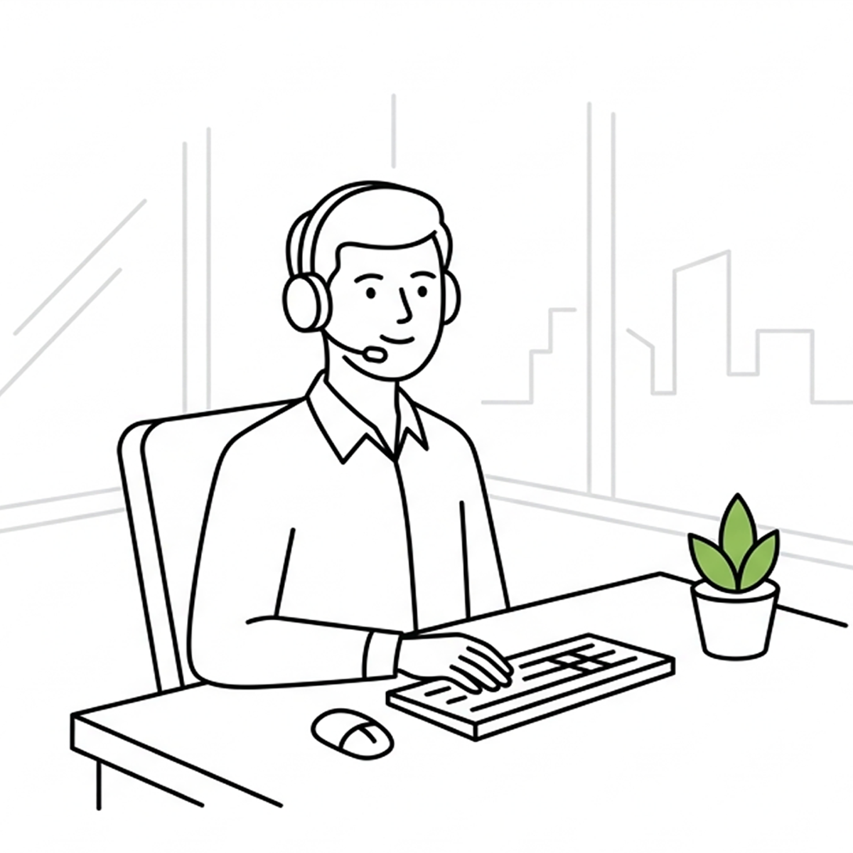 Customer support representative